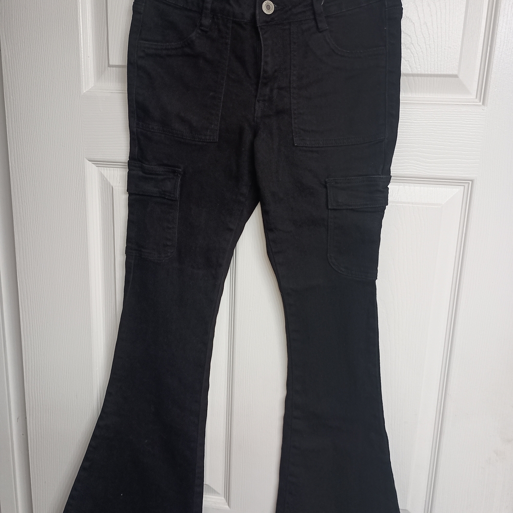Rue21 Dark Flare Jeans with Pockets